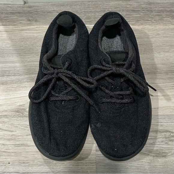 AllBirds Charcoal Wool Runners Machine Washable Men’s Shoes Sneakers Size 10 - Picture 3 of 9